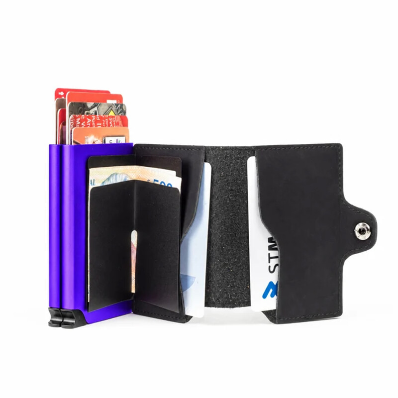 Billetera Baleine Double Kansas Zipper - Lavanda Billetera Baleine Double Kansas Zipper - Lavanda