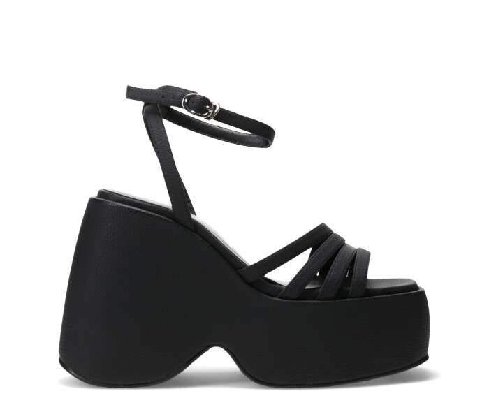 Sandalias de Mujer Miss Carol SEOUL con plataforma Negro