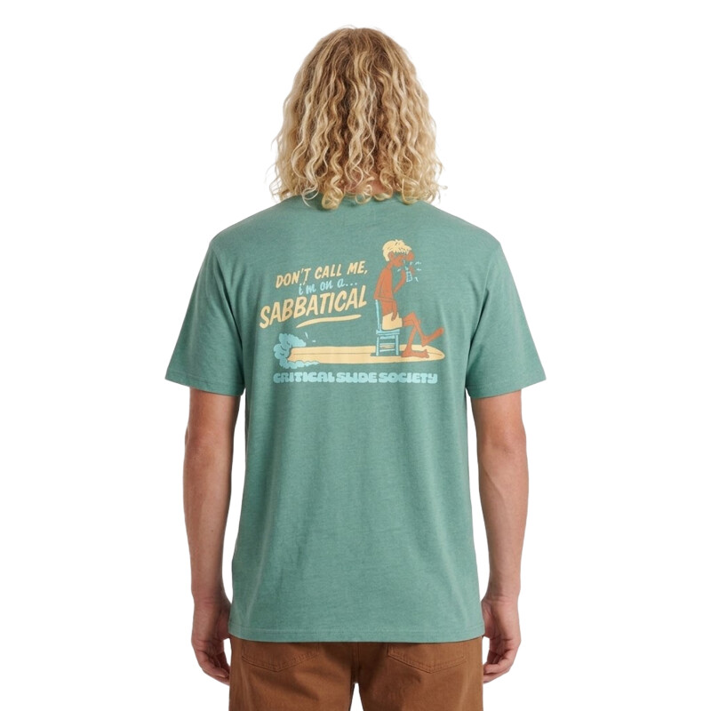 Remera Critical Slide Sabbatical - Verde Remera Critical Slide Sabbatical - Verde