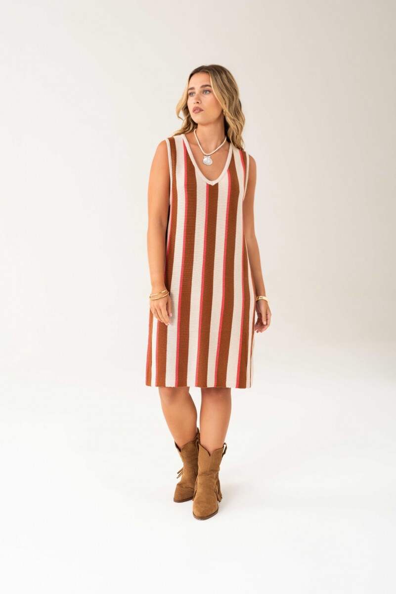 Vestido Malaga - Beige 