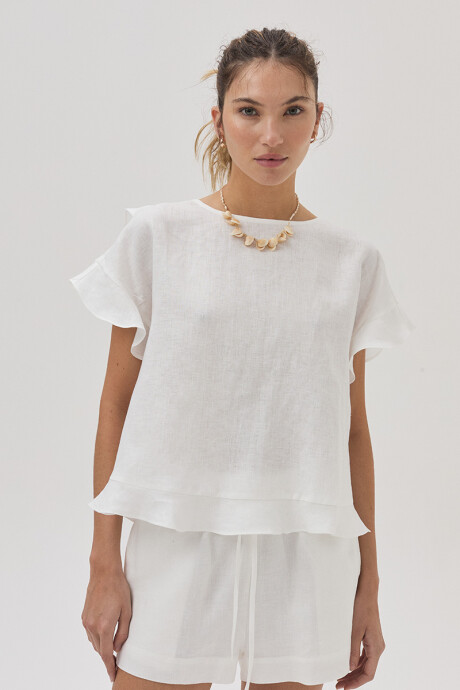 Blusa Samoa Blanco