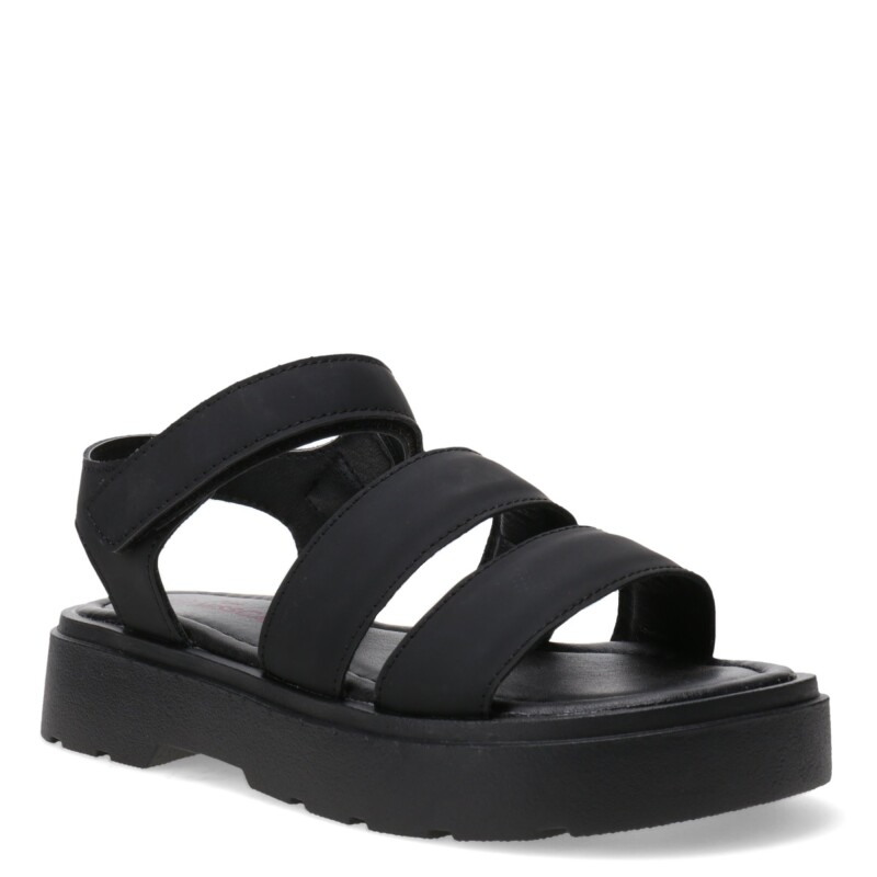 Sandalias de Niña MINI Miss Carol DRAGA con dos tiras Negro