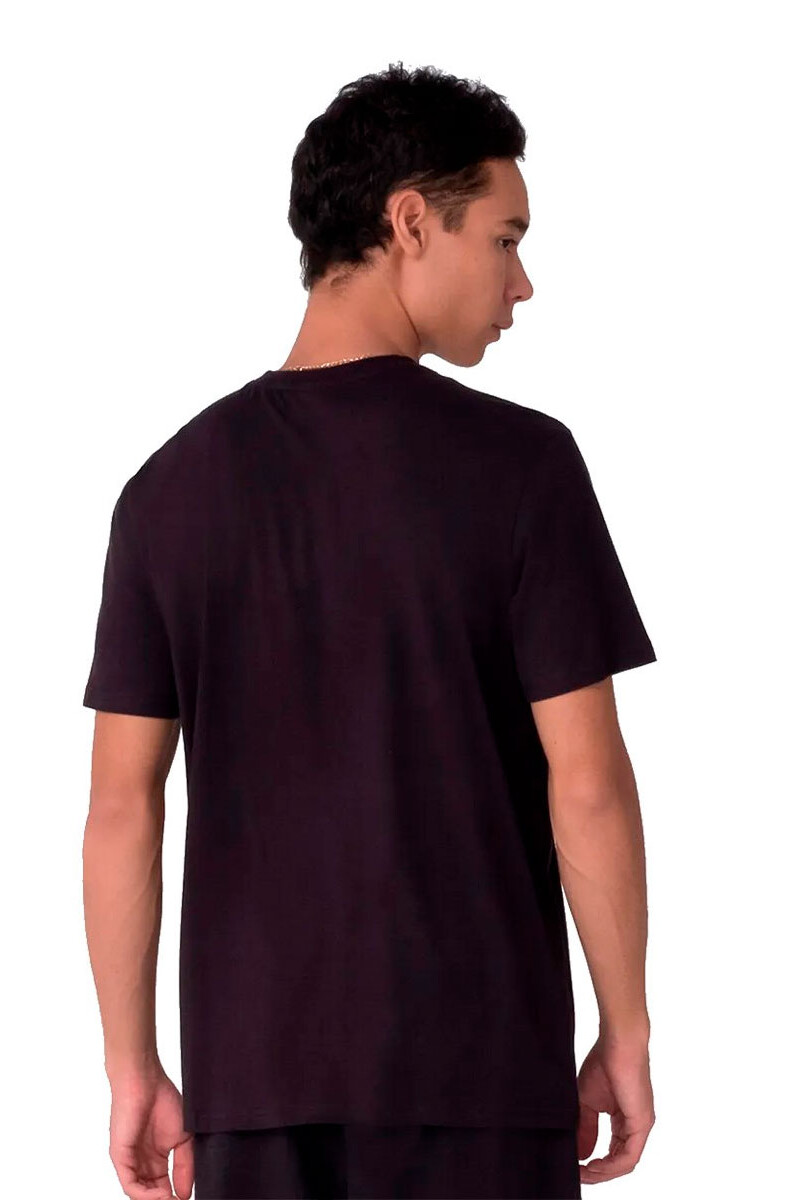 REMERA HOMBRE FILA OUTLINE LOGOS Negro