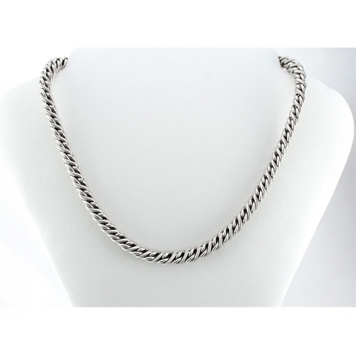 Cadena en Oro Blanco 18 K 