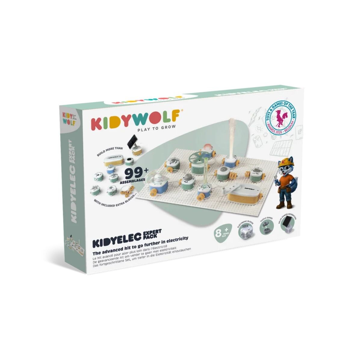Juego De Electrica Para Expertos Kidywolf +8 
