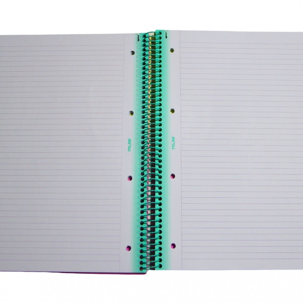 CUADERNO MILAN SUNSET CON ESPIRAL TAMAÑO A4 DE 90 HOJAS RAYADO CUADERNO MILAN SUNSET CON ESPIRAL TAMAÑO A4 DE 90 HOJAS RAYADO