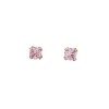Abridores Zirconia rosa - Plata 925 - Zirconia rosa- AB3032 conpiedra