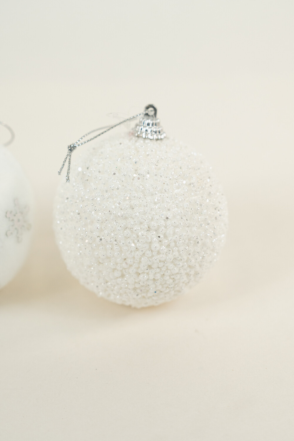 Colgante Esferas Silver, 3un. Color Unico