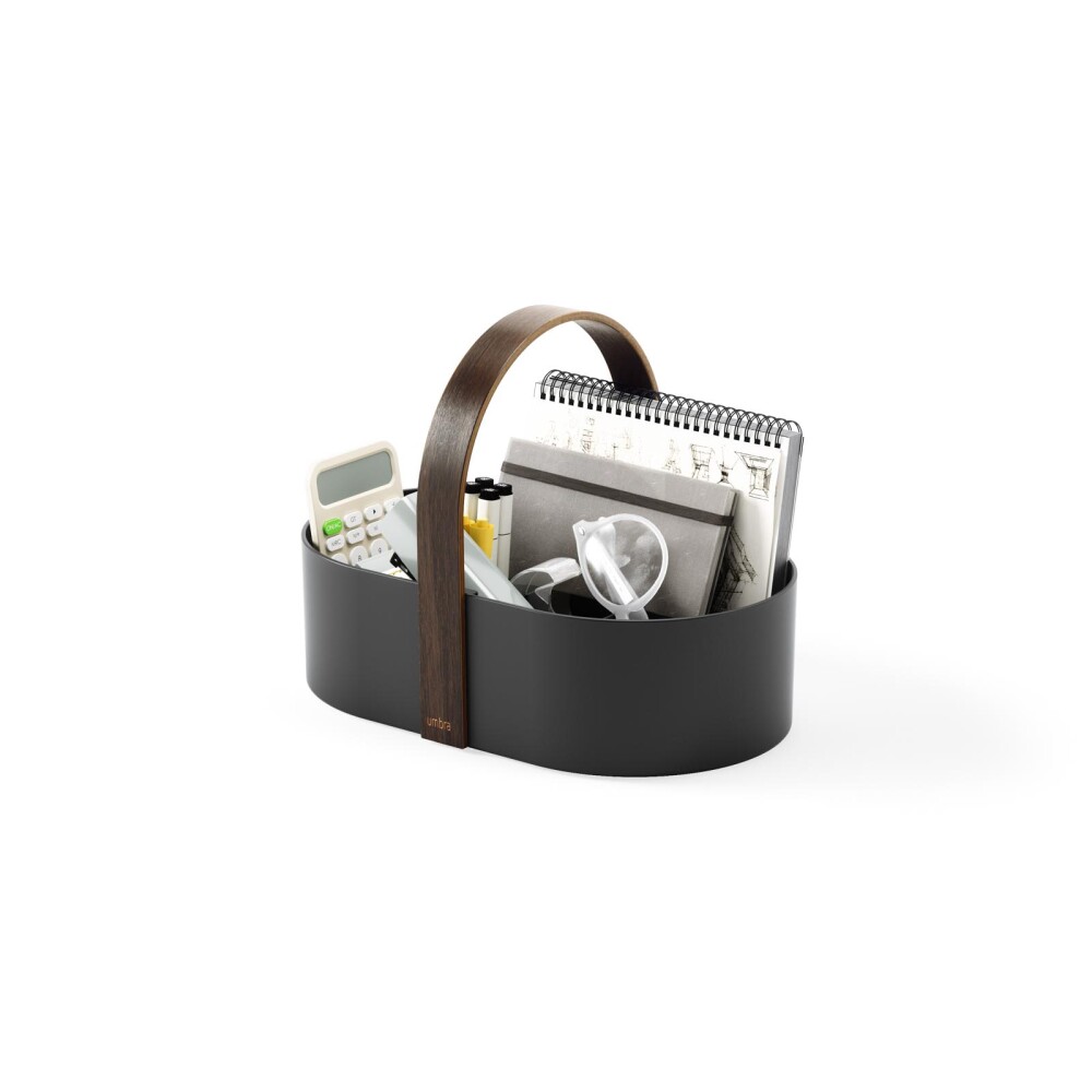 ORGANIZADOR PLASTICO-RECICLADO NEGRO BELLWOOD