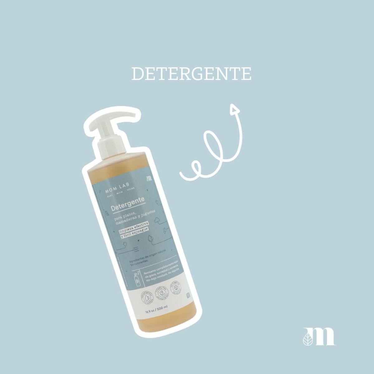 Detergente MOM LAB 