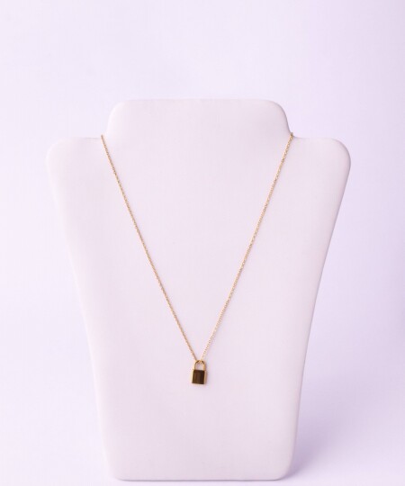 GARGANTILLA CANDADO GOLD