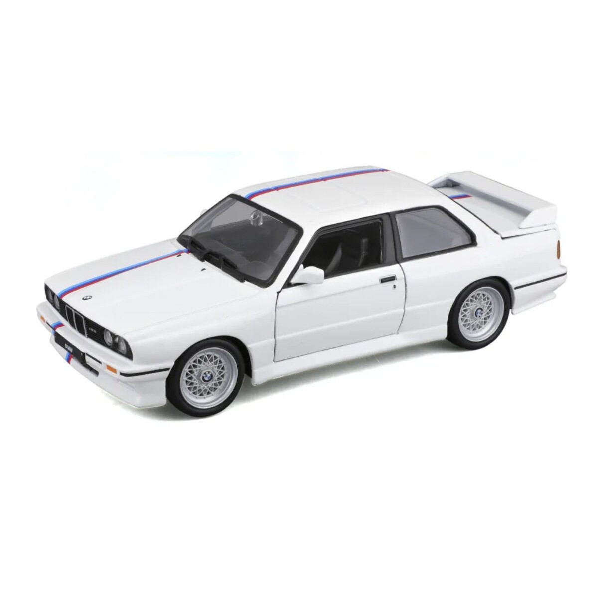 Juguete Bburago Auto Miniatura Coleccionable Escala 1:24 - BMW 21100 Blanco 
