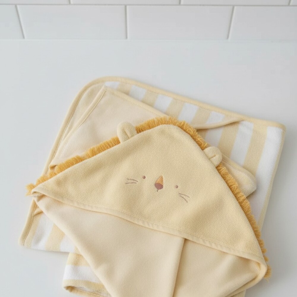 Set x2 toallas carters leon amarillo