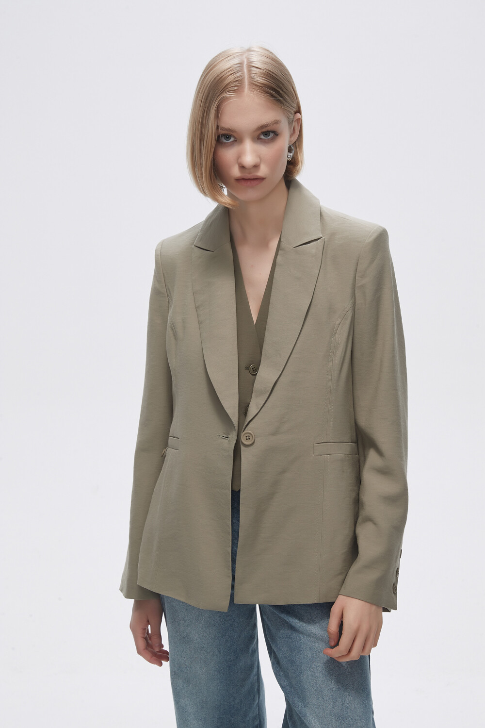 Blazer Gressier Verde Grisaceo