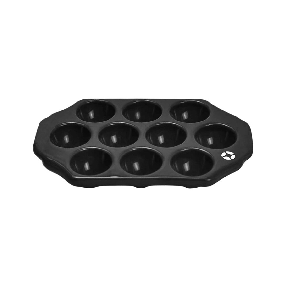 PROVOLONERA RECT 18.4X11.8/H2.4CM NEGRO 