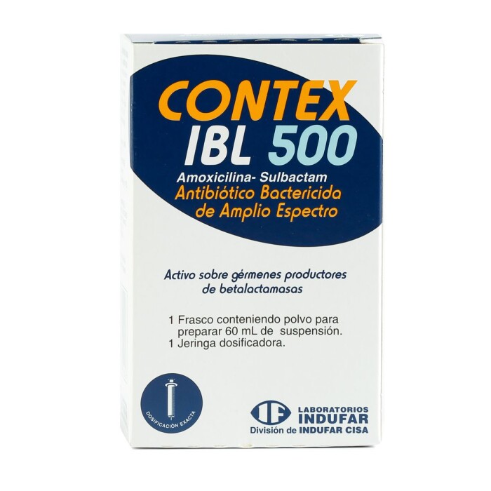 CONTEX IBL 500 MG. SUSP. FRASCO X 60 ML. única