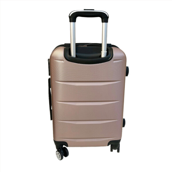 Valija Carry-on fibra Rosa