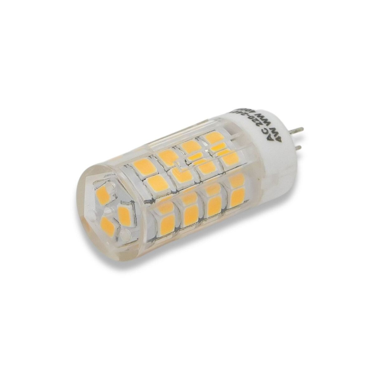 LAMPARA BI PIN DIRECTA 220v 220v LED CALIDA 4w/5w Lampara Bi Pin Directa 220v 220v Led Calida 4w/5w