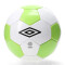 Pelota Umbro Mini Classic Blanco - Negro - Amarillo Lima
