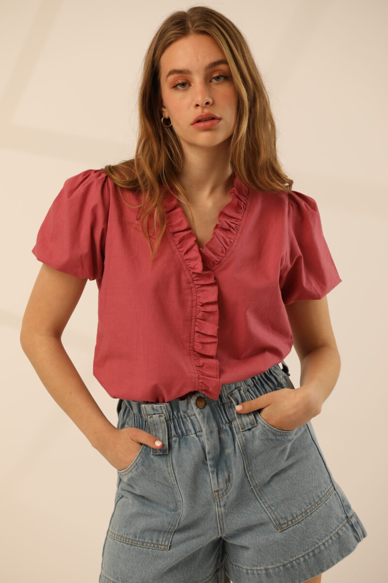 Camisa Giulia - Rosa 
