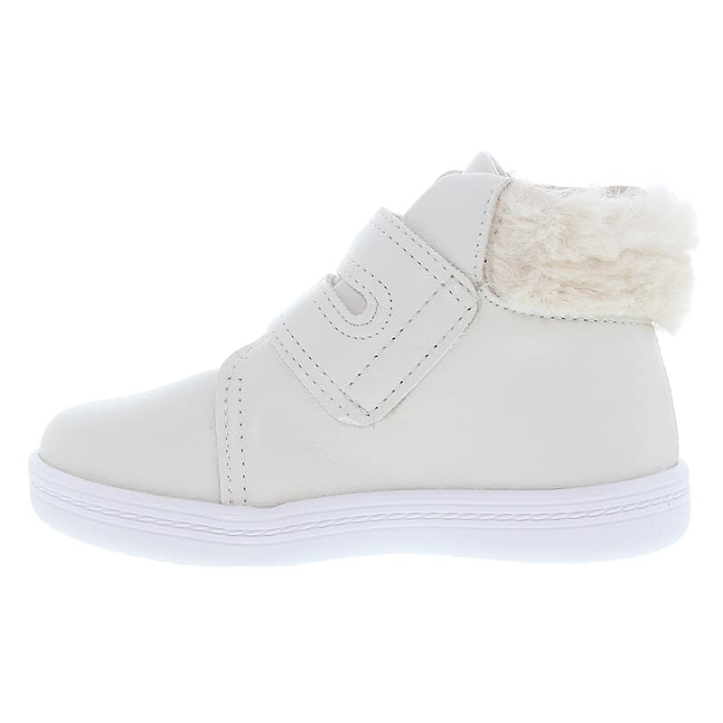 Botas - Molekinha - Molekinha Bota C/ 2 velcros c/cuello piel de Niños - 2127.212-25593 Blanco