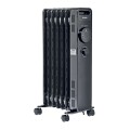 RADIADOR DE ACEITE 1500 W G2 - NEGRO RADIADOR DE ACEITE 1500 W G2 - NEGRO