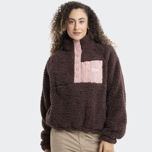 Campera Reef Half Open J Marrón