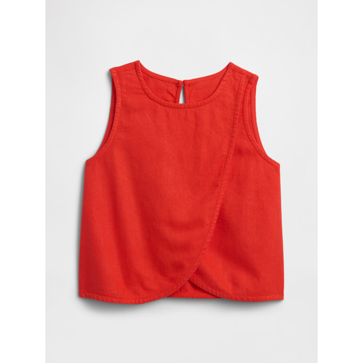 V-FAST SS LINEN SEED TOP - POSTER RED 