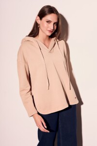 Sweater Algodón Lavado Rosa