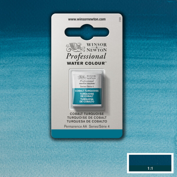 Acuarela profesiona Half Pan - Winsor & Newton Tonos Azules