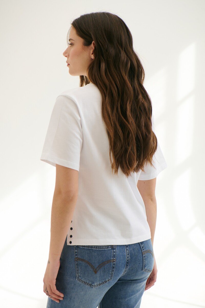 REMERA AROS BLANCO