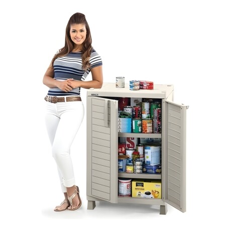 Armario de 2 puertas y 2 estantes Rimax Baru Armario de 2 puertas y 2 estantes Rimax Baru