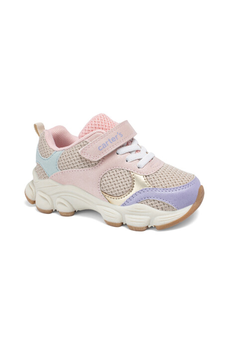 Championes con velcro, diseño colorblock Sin color