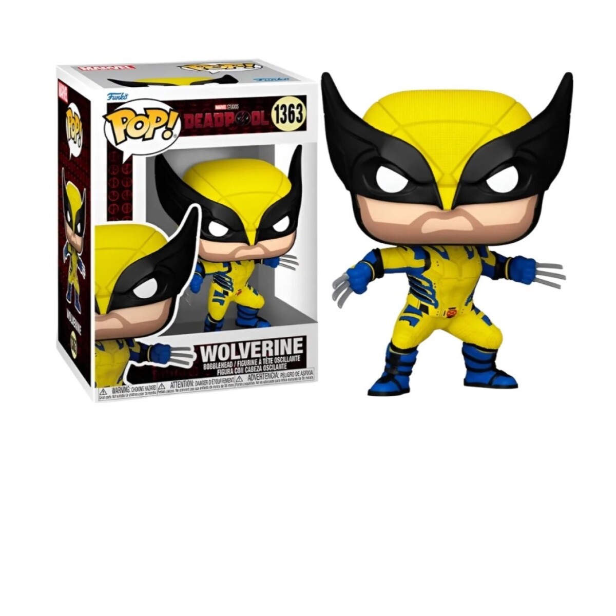 FUNKO POP! Marvel - Deadpool 3: Wolverine N° 1363 
