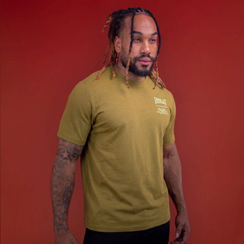 T-SHIRT MEN EVERLAST BLANKA GRAPHIC GN VERDE