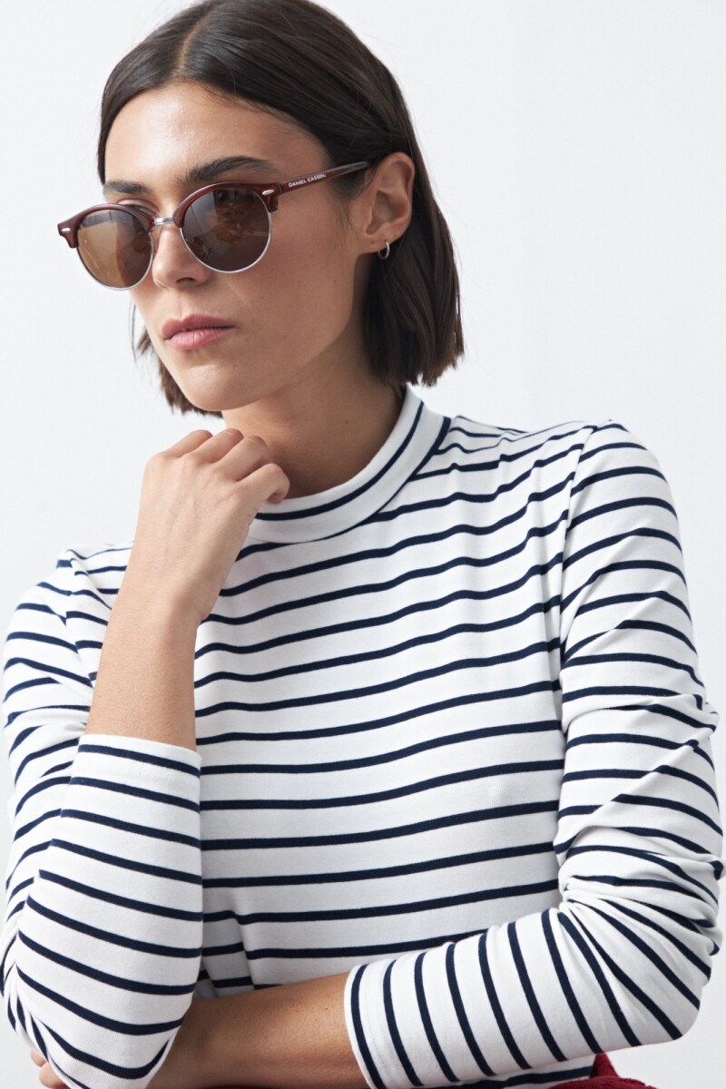 POLERA SAMUEL Azul Marino