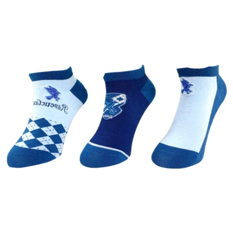 Soquete Harry Potter 3pcs Ravenclaw