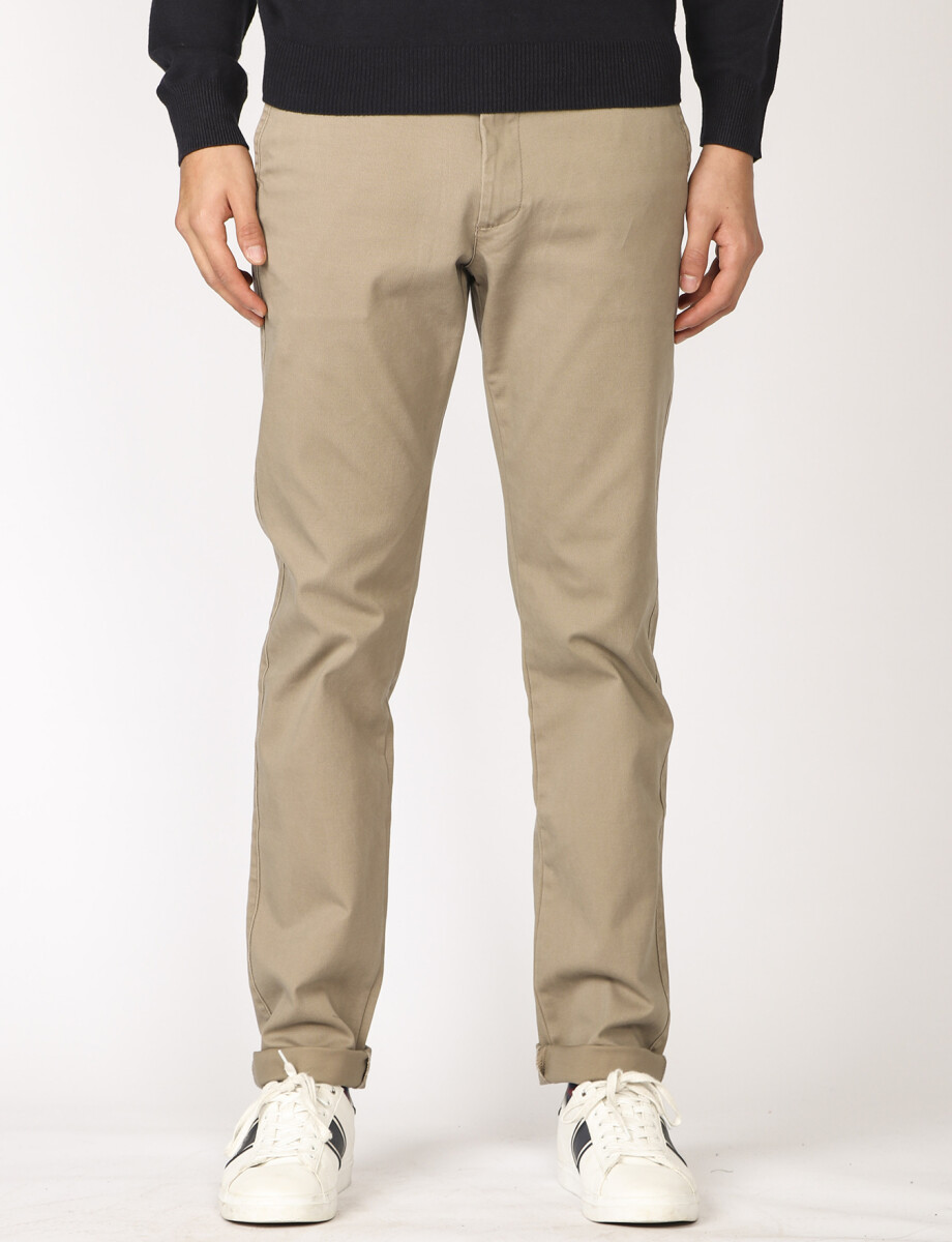 080422 PANTALÓN SPORT S/PINZAS HARRY Camel