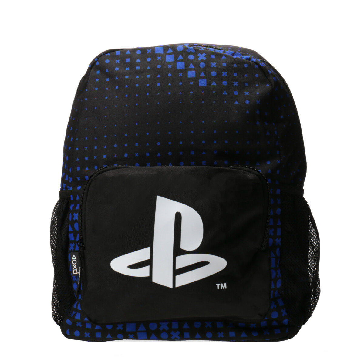 Mochila Infantil Play Station - Negro - Azul - Blanco 