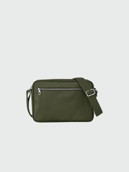 Longchamp -Bolso para Cámara talle M, le Foulonné Verde