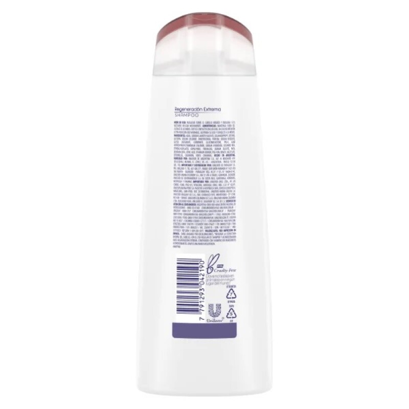 Shampoo Regeneración Extrema Dove 200 mL Shampoo Regeneración Extrema Dove 200 mL