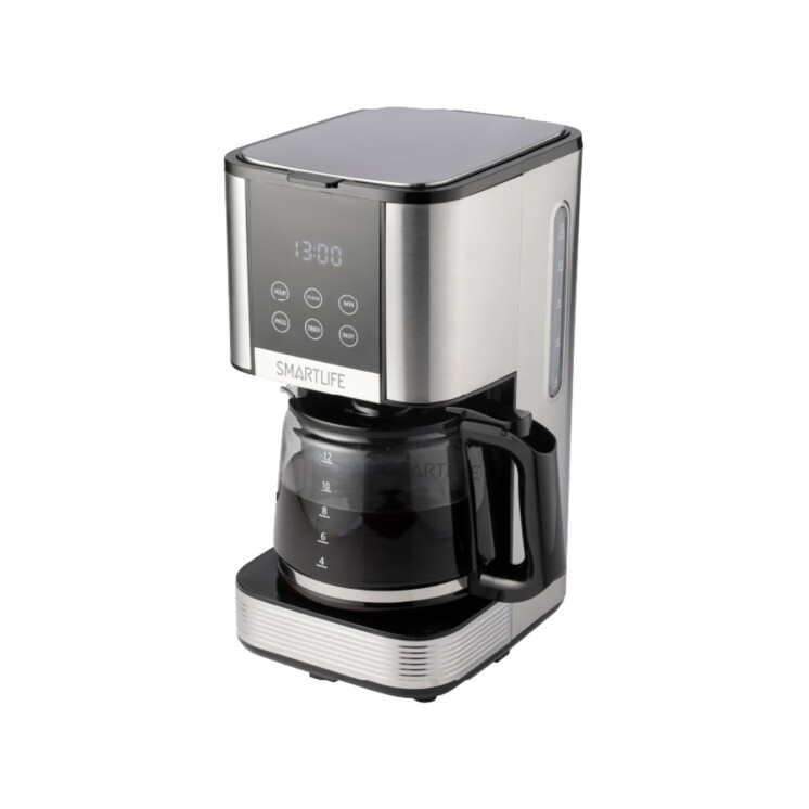 Cafetera de Filtro Digital Smartlife SL-CMD1520 1,5 L Programable Acero Inoxidable Cafetera de Filtro Digital Smartlife SL-CMD1520 1,5 L Programable Acero Inoxidable