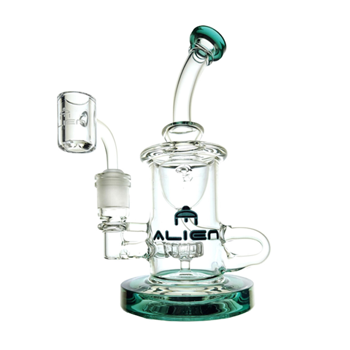 BONG ALIEN RECILADOR 15CM CON BANGER - RIG 4 