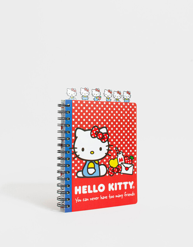 Anotadores Cuadernos y Memos Licencias Cuaderno A5 "hello Kitty" - Rojo Medio