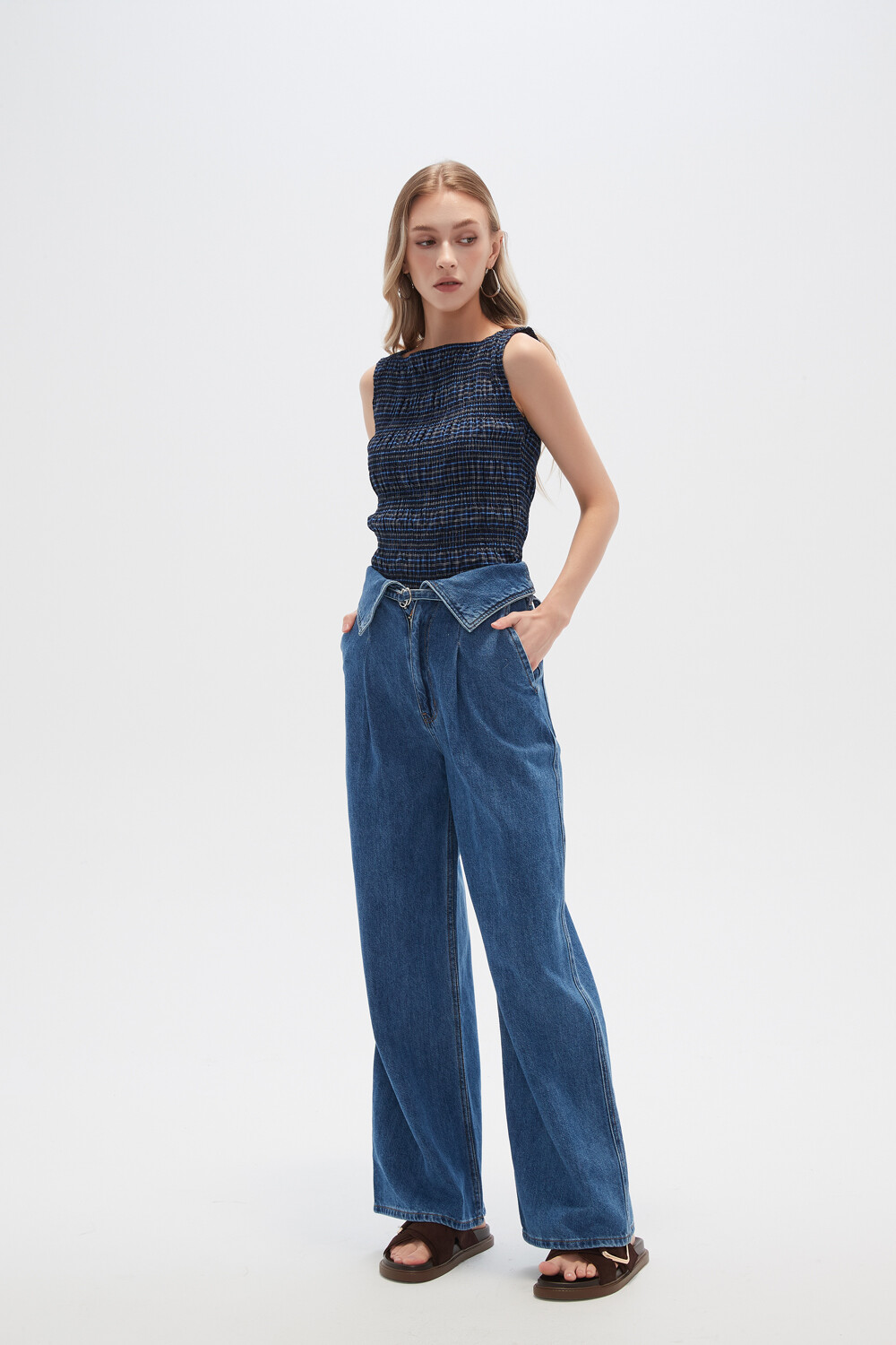 Pantalon Treisy Azul