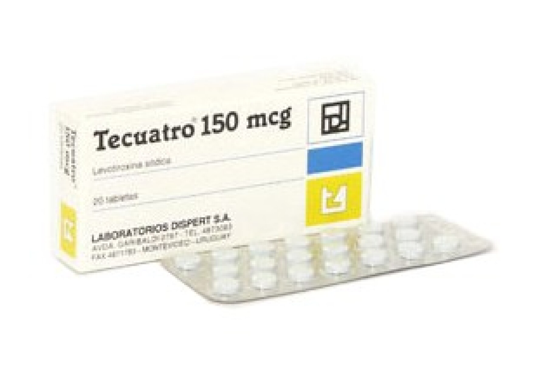 Tecuatro 150mcg 20 Tabletas 