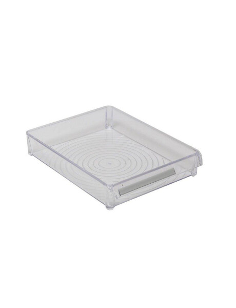 ORGANIZADOR PS 21X28X5CM TRANSPARENT ORGANIZADOR PS 21X28X5CM TRANSPARENT