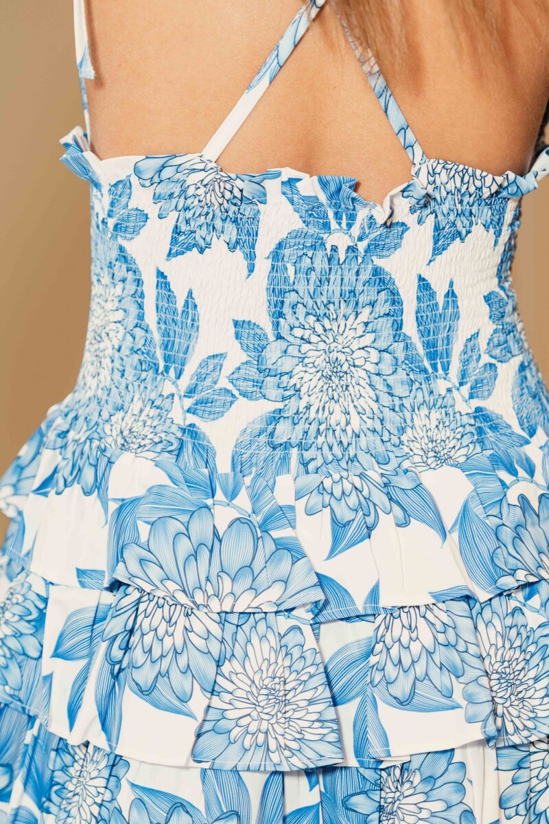 VESTIDO SERENELLA SUMMER BLUE BLOSSOM VESTIDO SERENELLA SUMMER BLUE BLOSSOM