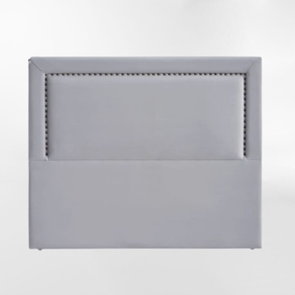 RESPALDO DE PARED FRENCH PANEL GRIS - 1,5 PLAZAS