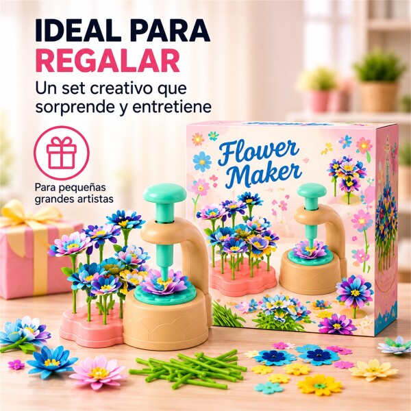 Kit Máquina para Hacer Flores Verde 1